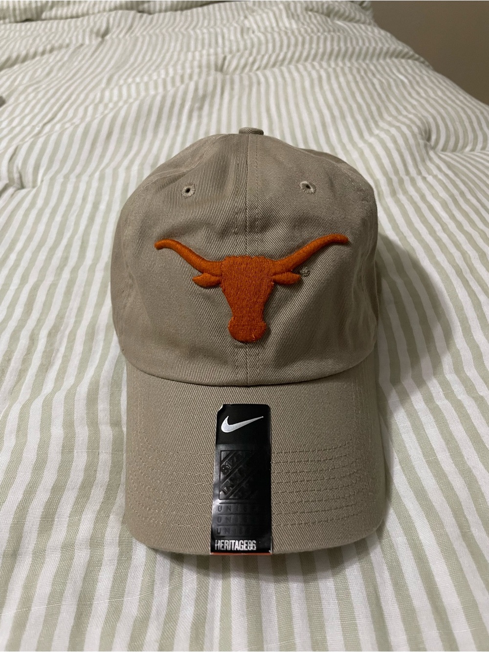 New Nike Heritage86 Unisex Texas Longhorns  UT Campus University Cap Hat Cotton